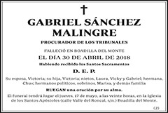 Gabriel Sánchez Malingre